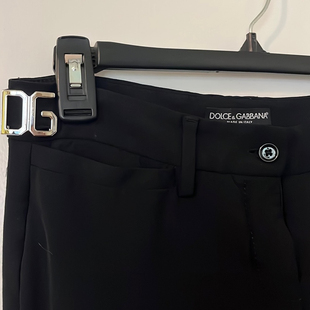 Dolce & Gabbana black trousers
